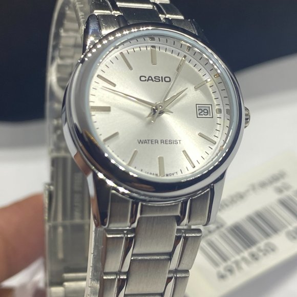 Casio New Wrist Watch for Ladies / Teen / Adult , Staineless Steel